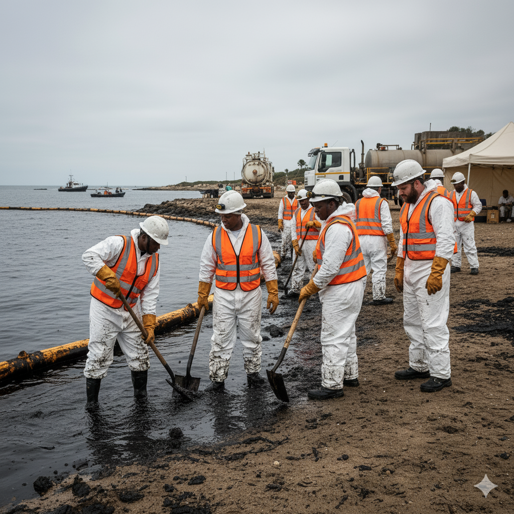 Oil spill control and cleanup thumbnail 3